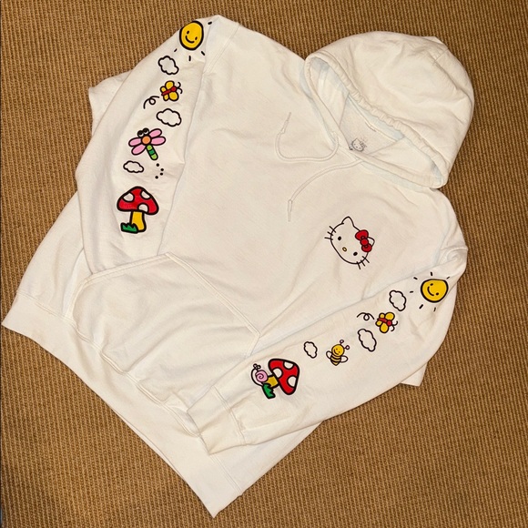 Hello Kitty Hoodie Sweatshirt by Sanrio - Picture 3 of 5
